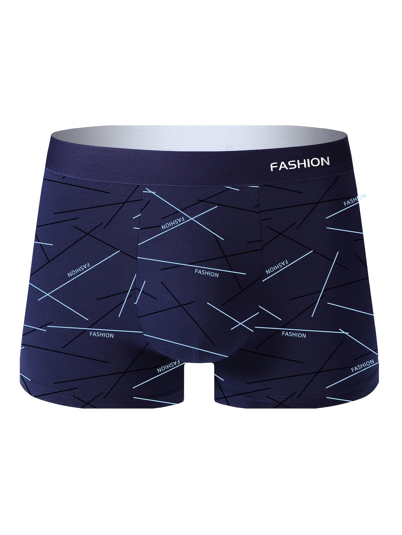 8pcs Men's Boxer Briefs Underwear - Soft High-Elasticity Bulk Pack