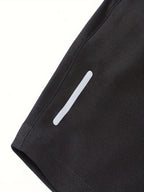 3pcs Men'S Summer Sports Shorts - Breathable Quick-Dry Fabric, Drawstring Waist with Zipper Pockets, Lightweight & Comfortable for Running, Hiking, Outdoor Activities - Black, Navy Blue, Dark Gray - Perfect Gift for Active Me - The Superior Findings Depot