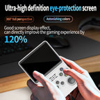 Retro Handheld Game Console R36S / 7 Colors Available / 3.5" Screen Classic Entertainment / 64GB Portable Gaming Device with USB Charging & Rechargeable Battery / Plug and Play - The Superior Findings Depot