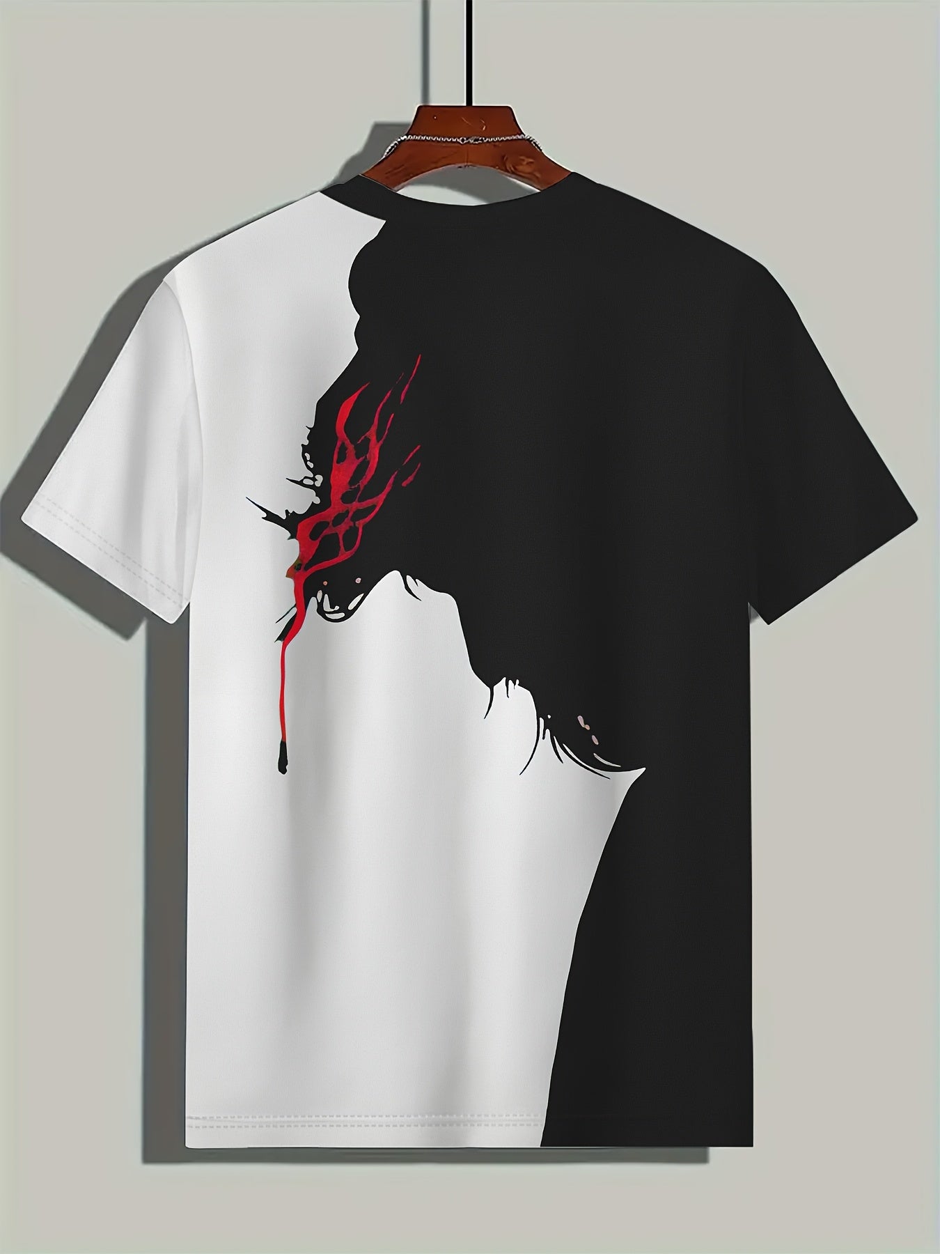 Casual Short-Sleeve Outdoor Men's Crew Neck T-Shirt