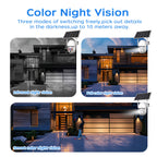 JOOAN Outdoor Solar Wireless Security Camera with 2G/3G/4G, Full HD Night Vision, Motion Tracking Alert, IPX6, Battery, 1296p Resolution, 2-Way Audio, Solar Charging, For Villa, Farm, Farm Surveillance, Modern Surveillance, D - The Superior Findings Depot