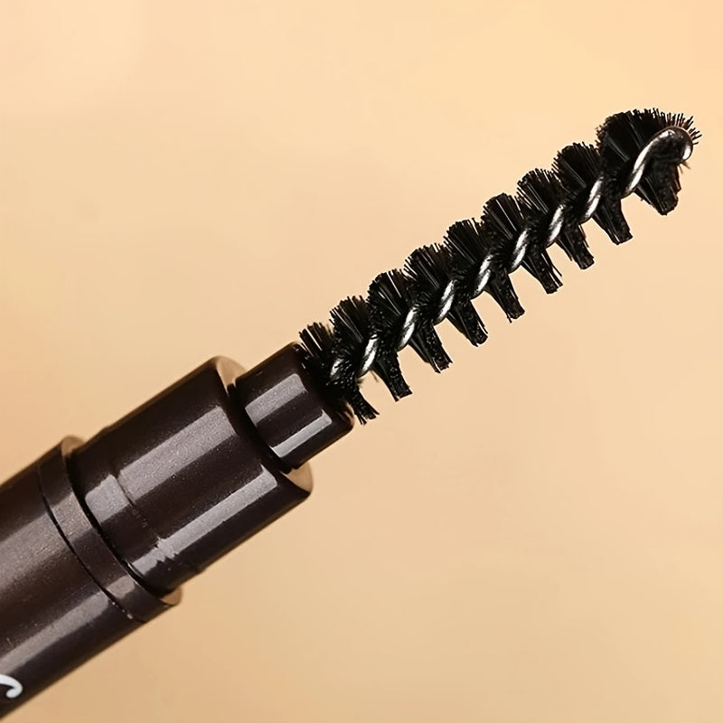 Waterproof 5 Colors Natural Makeup Double Heads Automatic Eyebrow Pencil Waterproof Long-lasting Easy Ware Eyebrow Pen With Eyebrow Brush - The Superior Findings Depot