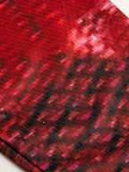 Men's Red Flame & Fish Print Long Sleeve T-Shirt - Quick-Dry