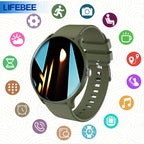 [Smartwatch with AI Voice] LIFEBEE 2025 New Smartwatch | Full Screen, AI Voice Control, 100+ Watch Faces, Wireless, USB Charging, Lithium Battery-Polymer, Rechargeable, 100+ Exercise Modes, Pedometer, Distance, for Men, Women - The Superior Findings Depot