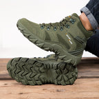 Men's Side-Zip Lightweight Sports Boots - All-Season Desert Outdoor