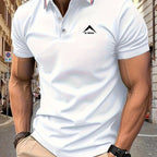 K-WAY Men's Casual Short Sleeve Shirt - Olive Green