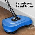 Multifunctional Hand Push Sweeper Set, Cleaning Power for Home, Dry and Wet Dual Use to Remove Trash, Hair, and Dust,, Ideal for Hardwood and Ceramic Tile Floors, A Must-Have Cleaning Tool - The Superior Findings Depot