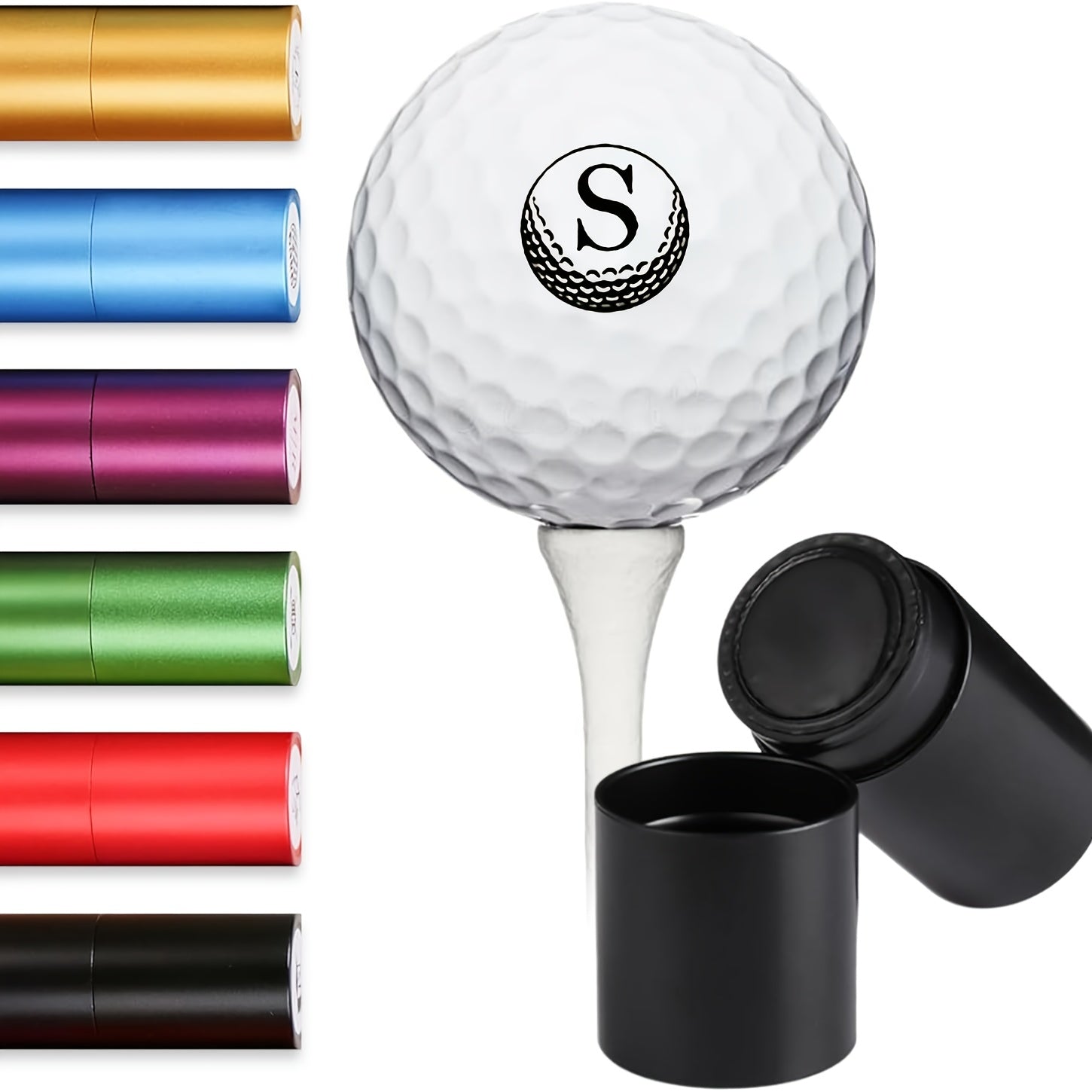 Reusable Golf Ball Marker - Numbered 1-9 & Lettered A-Z