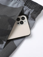 Men's Camouflage Cargo Pants - High-Waisted Loose-Fit Camo