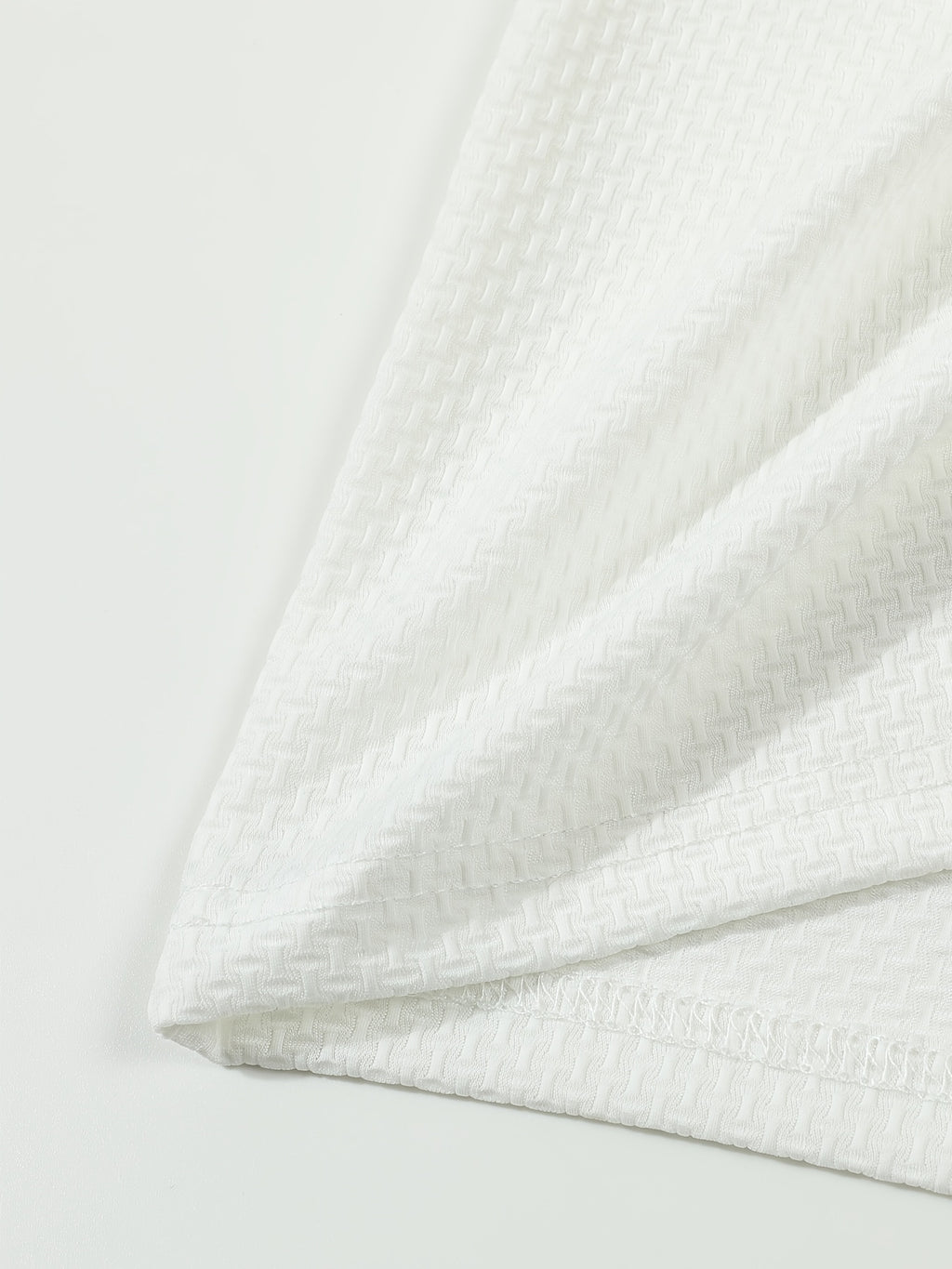 Men's Casual Golf Business Polo Shirt - Large Size Geometric Pattern