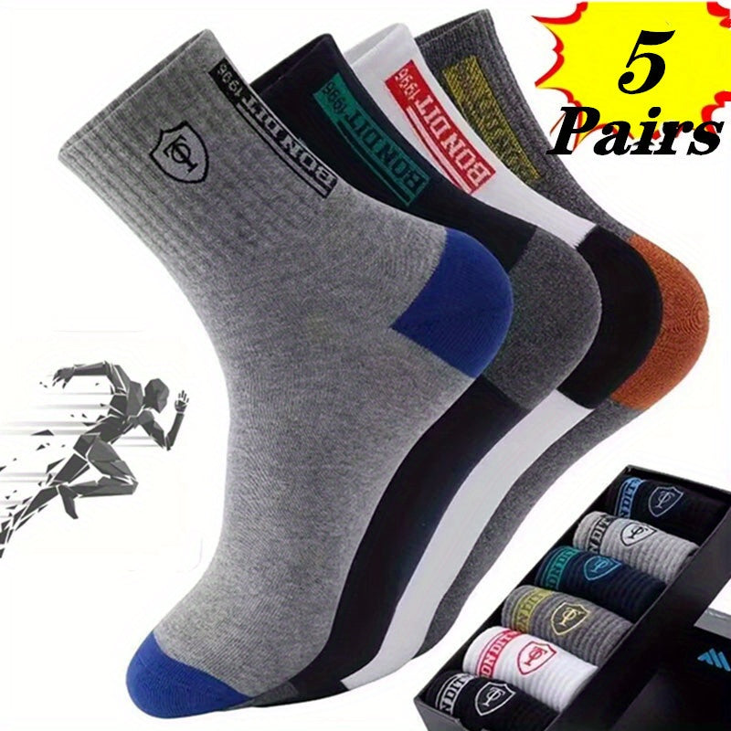 Men's Socks - Mid Tube Anti-Odor Sports Socks (20pcs/10pcs)