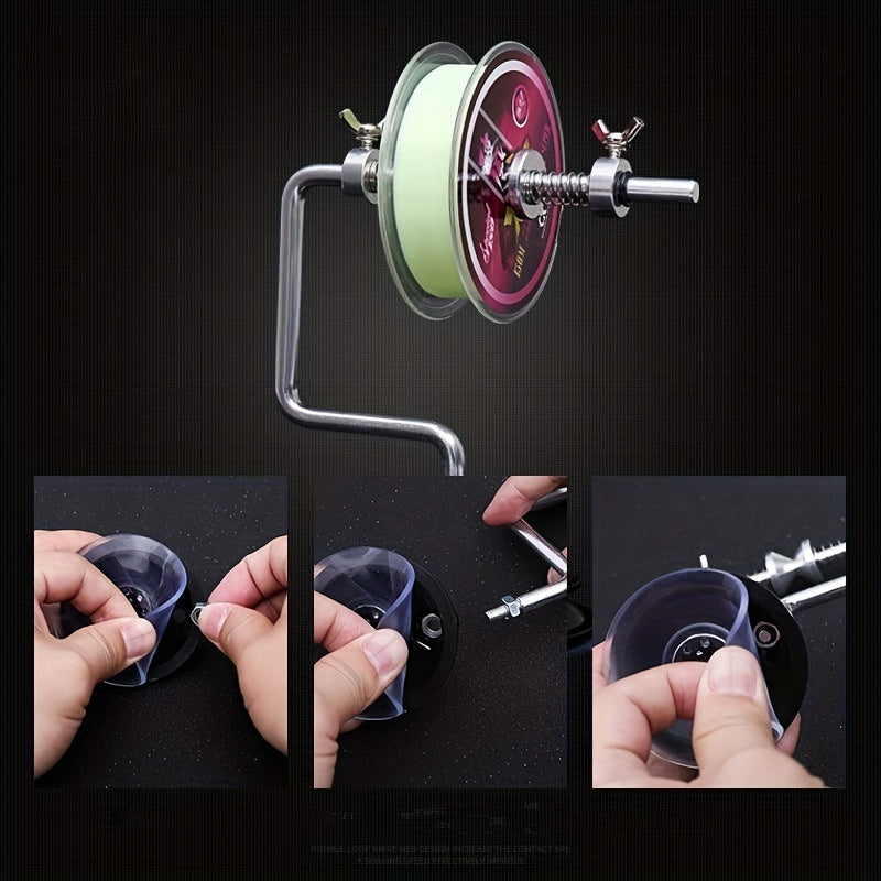 High Quality Outdoor Sports Aluminum Alloy Fishing Line Winder Fishing Reel Winder System Fishing Reel Winding Station - The Superior Findings Depot