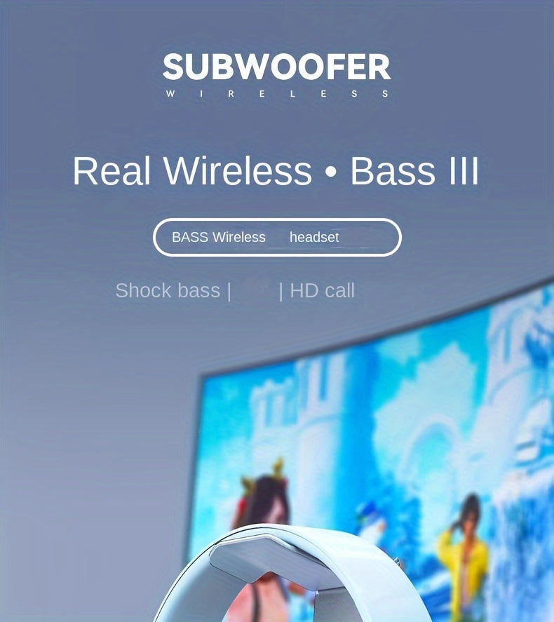 39 Luminous Wireless Headphones with Plug-in, Wired and Wireless Multifunctional Use - The Superior Findings Depot