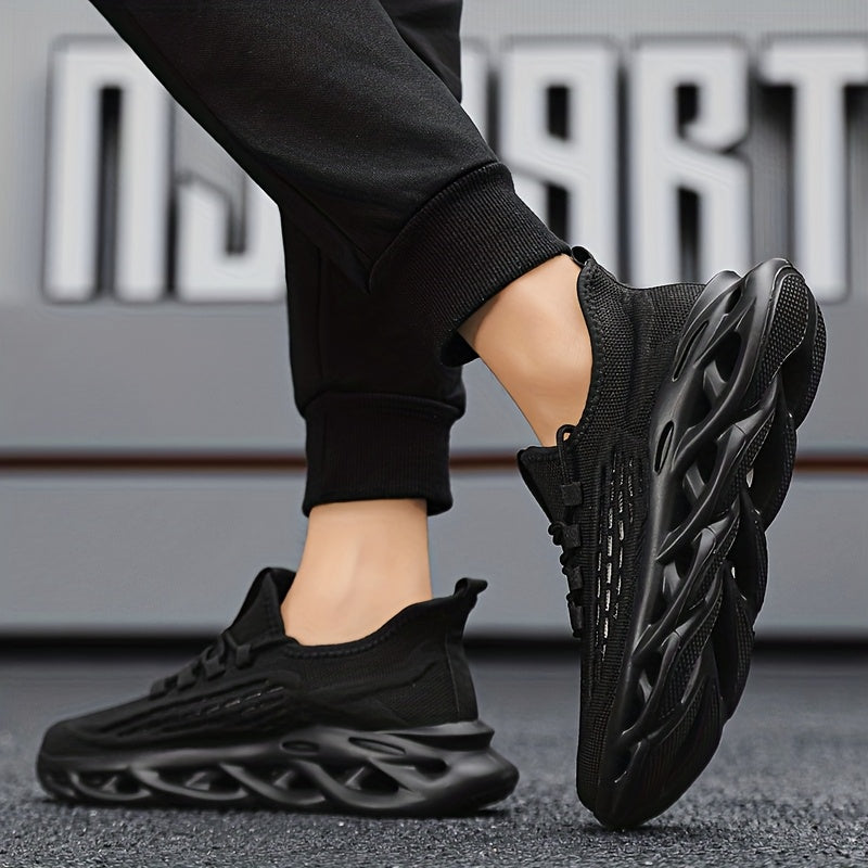 Men's Breathable Mesh Shoes - Soft Sole Shock Absorption Lightweight