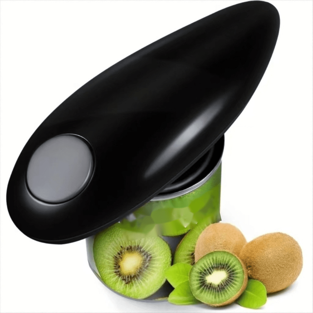 1pc Smooth Edge Electric Can Opener - Easy Opening & Arthritis Relief