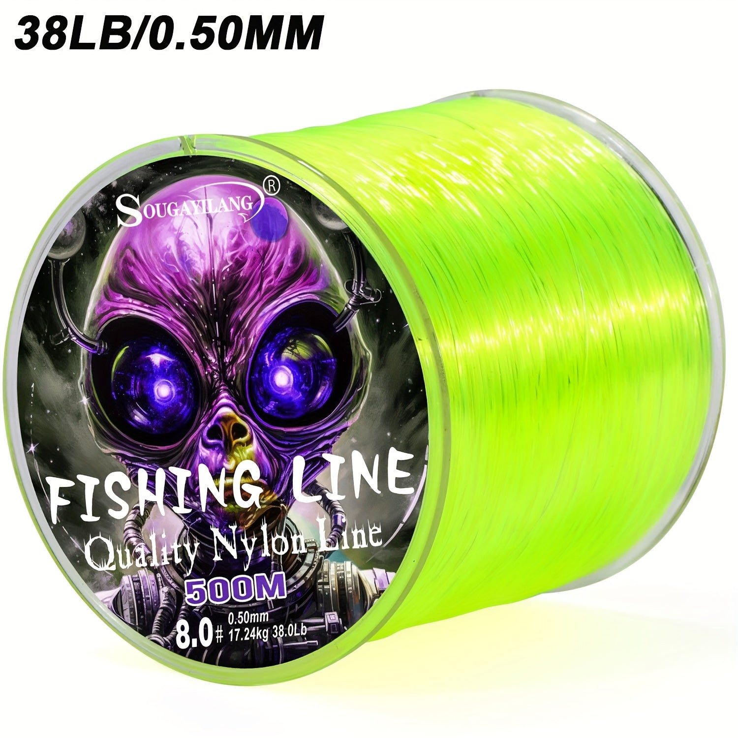 Sougayilang 500m/547yds Fishing Line, Wear-resistant Nylon Line, Fishing Accessories - The Superior Findings Depot