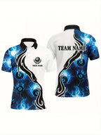 Custom Men's Short Sleeve Shirt - Personalized Team Name & Number