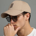 EDIKO Adjustable Trucker Cap - Black, Cotton, One Size Fits Most, Adjustable Snap Closure, Ideal for Golf, Outdoor, and Casual Wear, Outdoor Headwear | Adjustable Headgear | Cotton Headgear - The Superior Findings Depot