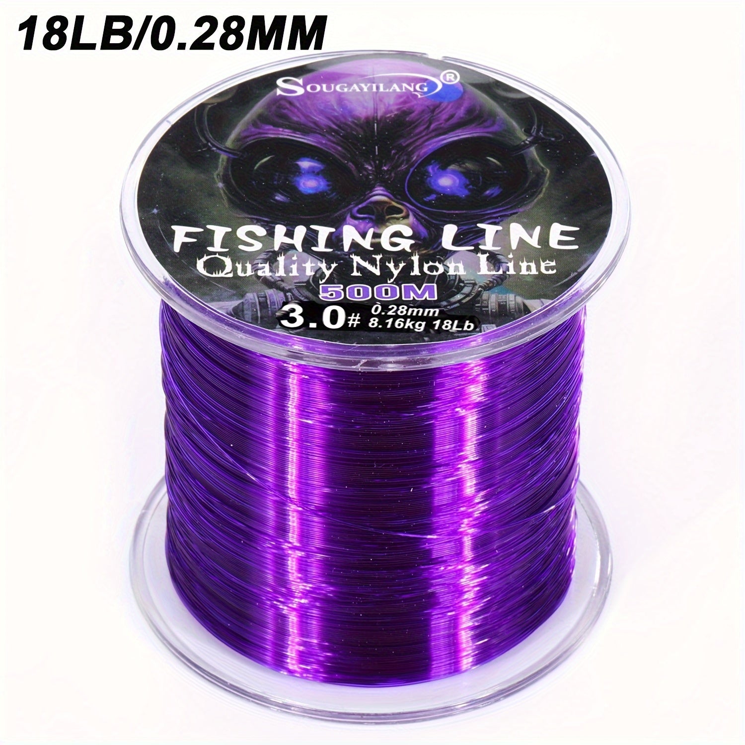 Sougayilang 500m/547yds Fishing Line, Wear-resistant Nylon Line, Fishing Accessories - The Superior Findings Depot