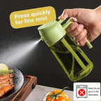 1pc BPA-Free Food-Grade Spray Bottle - Oil Soy Sauce Vinegar