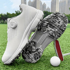 THESTRON Men's Lightweight Golf Shoes - Non-Slip TPU Sole