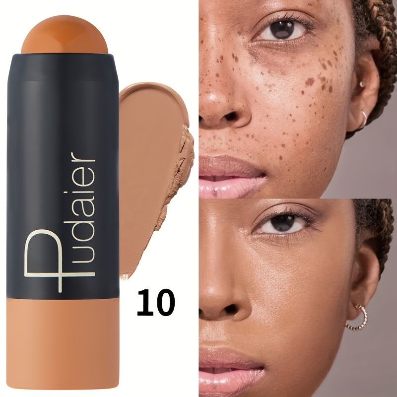 Waterproof Foundation Stick, Concealer Stick, Long-lasting Coverage, Waterproof and Sweat-proof, Suitable for Various Daily Makeup Looks - The Superior Findings Depot
