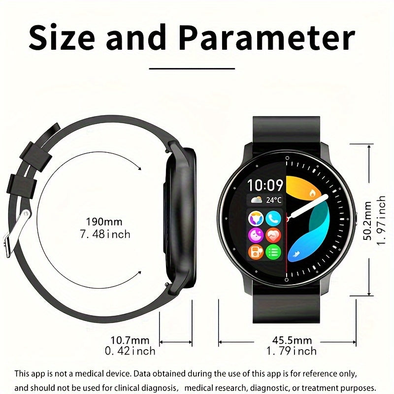 Purspo Smart Watch (Making/Answer Call) for Women Men, Wireless Calling Smartwatch with Multi-Sport Mode, Weather Forecast, Ai Voice Control, Music Playing Control, Sport Watch Compatible for iPhone And Android Phones - The Superior Findings Depot