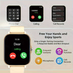 New Smart Watch with Wireless Calling/receiving, Multiple Sports Modes, Camera Control, Message Notification, Borderless Ultra-thin Design, Suitable for Android And iPhone, Unisex As A Gift - The Superior Findings Depot