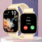 New Smart Watch with Wireless Calling/receiving, Multiple Sports Modes, Camera Control, Message Notification, Borderless Ultra-thin Design, Suitable for Android And iPhone, Unisex As A Gift - The Superior Findings Depot