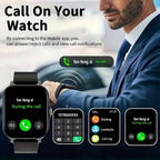 New Smart Watch with Wireless Calling/receiving, Multiple Sports Modes, Camera Control, Message Notification, Borderless Ultra-thin Design, Suitable for Android And iPhone, Unisex As A Gift - The Superior Findings Depot
