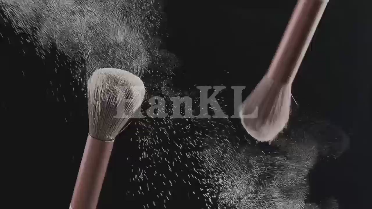 13pcs set of soft makeup brush, 8 mini brush &14 sponge set, soft makeup brush with cosmetic sponge, for makeup base pink, shadow of eyes, makeup brush for blurring Kabuki, beauty tools