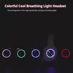 39 Luminous Wireless Headphones - Plug-in Wired & Wireless Multifunctional