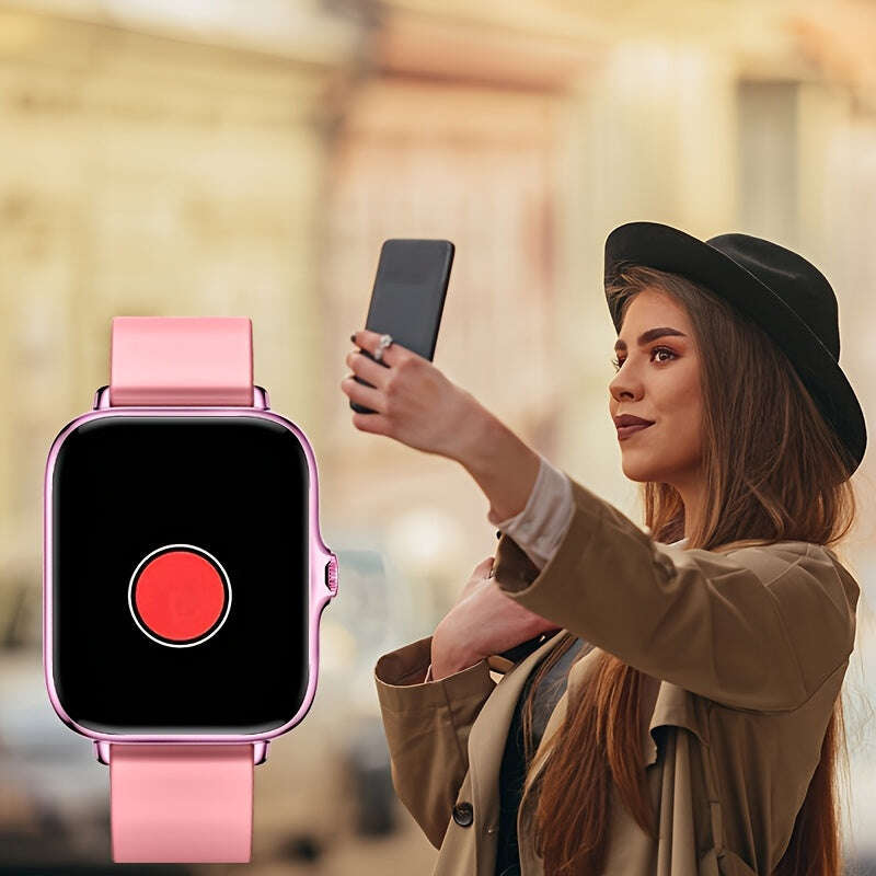 Smartwatch for Men and Women, Wireless Call Answering, Multiple Sports Modes, Compatible with iPhone and Android Systems, Best Gift Choice - The Superior Findings Depot