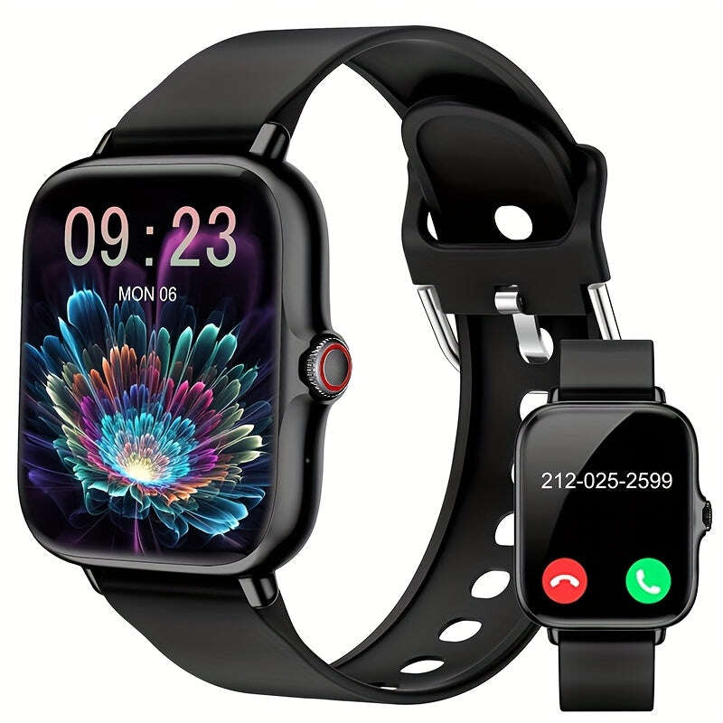 Smartwatch for Men and Women, Wireless Call Answering, Multiple Sports Modes, Compatible with iPhone and Android Systems, Best Gift Choice - The Superior Findings Depot