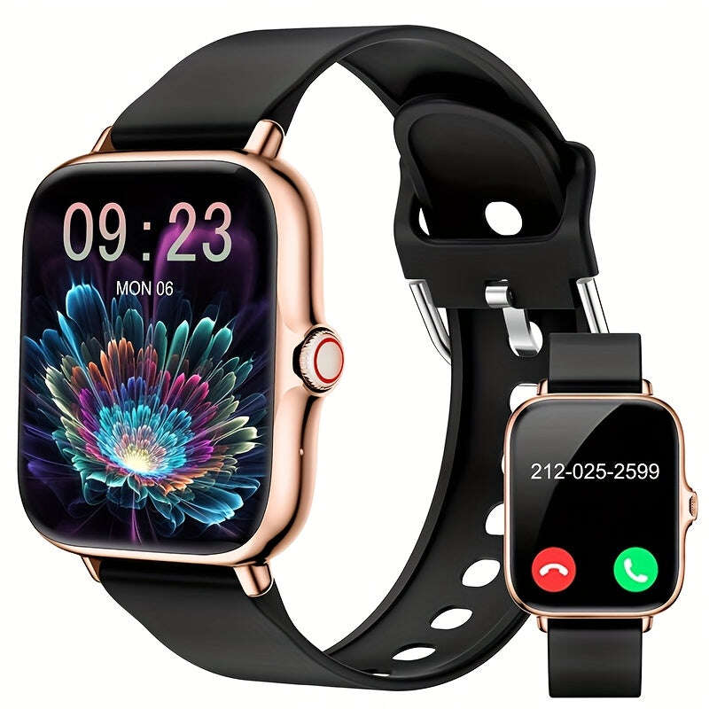 Smartwatch for Men and Women, Wireless Call Answering, Multiple Sports Modes, Compatible with iPhone and Android Systems, Best Gift Choice - The Superior Findings Depot