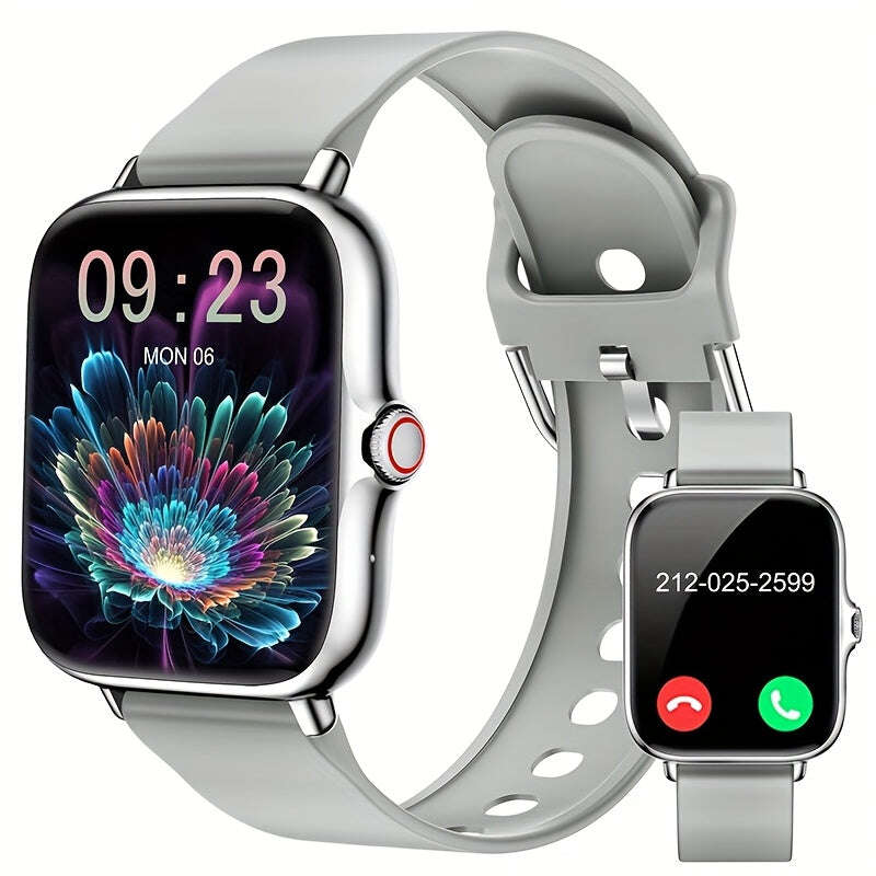 Smartwatch for Men and Women, Wireless Call Answering, Multiple Sports Modes, Compatible with iPhone and Android Systems, Best Gift Choice - The Superior Findings Depot