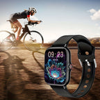 Smartwatch for Men and Women, Wireless Call Answering, Multiple Sports Modes, Compatible with iPhone and Android Systems, Best Gift Choice - The Superior Findings Depot